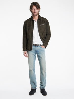 REGULAR FIT, SUN BLEACHED JEAN