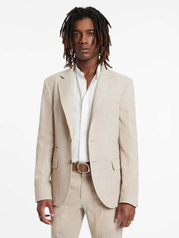 RIND JACKET SLIM FIT NOTCH LAPEL JACKET WITH FLAP POCKETS