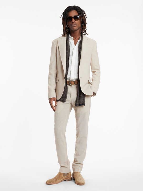 RIND JACKET SLIM FIT NOTCH LAPEL JACKET WITH FLAP POCKETS