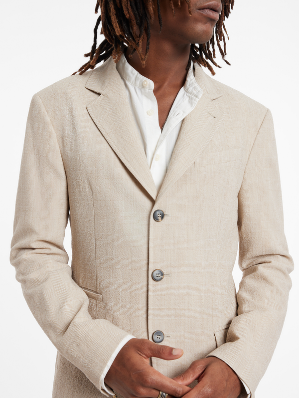 RIND JACKET SLIM FIT NOTCH LAPEL JACKET WITH FLAP POCKETS