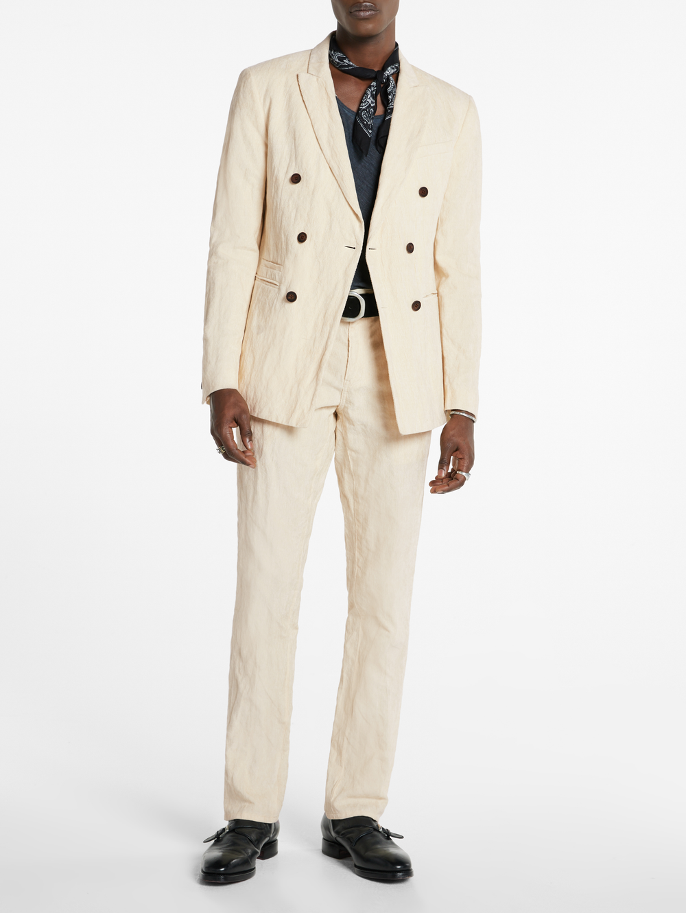 NAMO PEAK LAPEL DB JACKET WITH SD VENTS