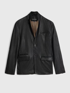 RIND SLIM FIT NOTCH LAPEL JACKET WITH FLAP POCKETS