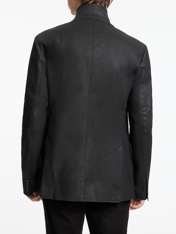 RIND SLIM FIT NOTCH LAPEL JACKET WITH FLAP POCKETS