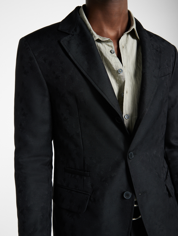 RIND SLIM FIT NOTCH LAPEL JACKET WITH FLAP POCKETS