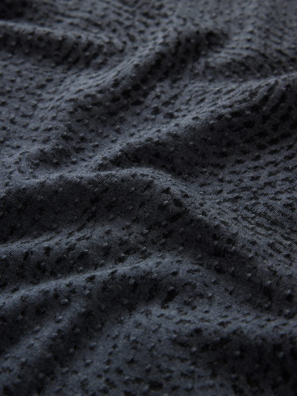 LUMEN TEXTURE CREW WITH RECORD PRINT