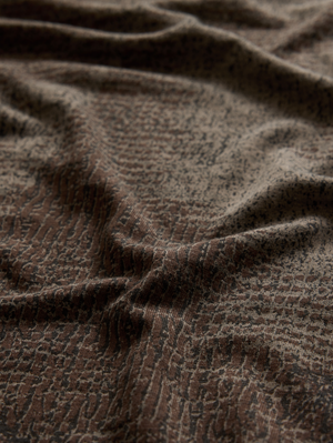 GOBI SS PALM PRINT BURNOUT CREW