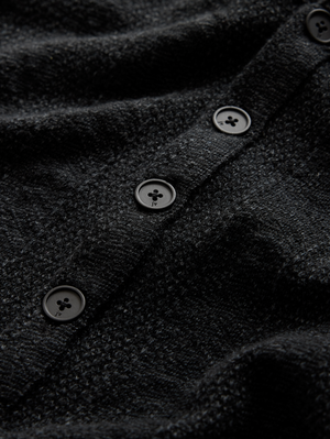 MADOC SS HENLEY IN TEXTURE JACQUARD