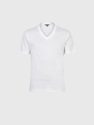 WOOSTER LINEN V-NECK