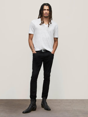 WOOSTER LINEN V-NECK