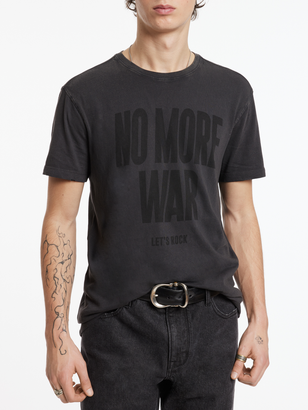 SS CREW TEE - NO MORE WAR