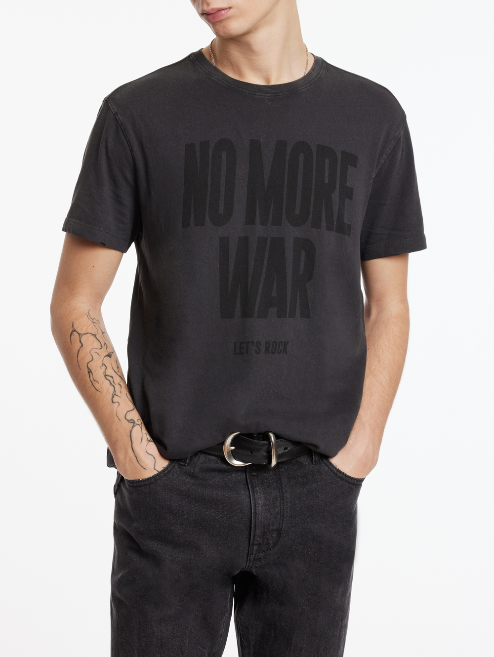 SS CREW TEE - NO MORE WAR