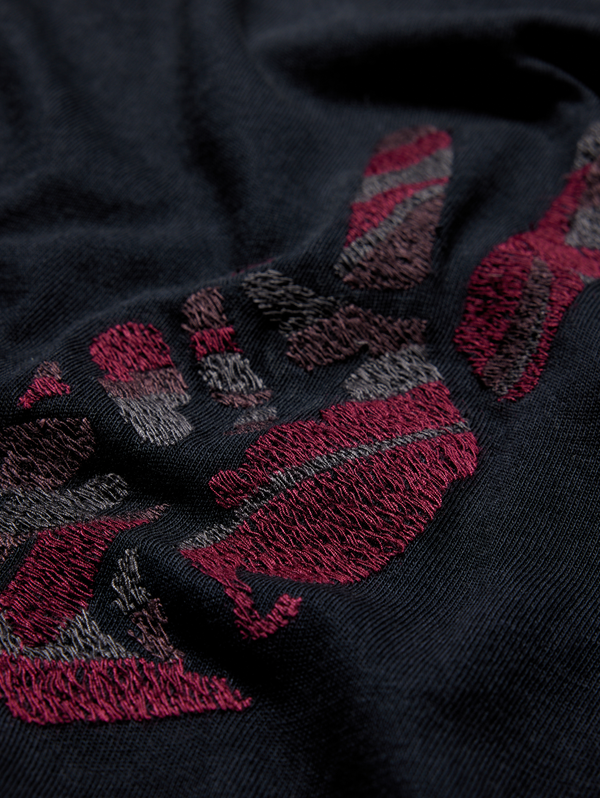 SS CREW TEE - PEACE HAND