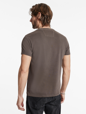 SS CREW TEE - APPLIQUE SKULL