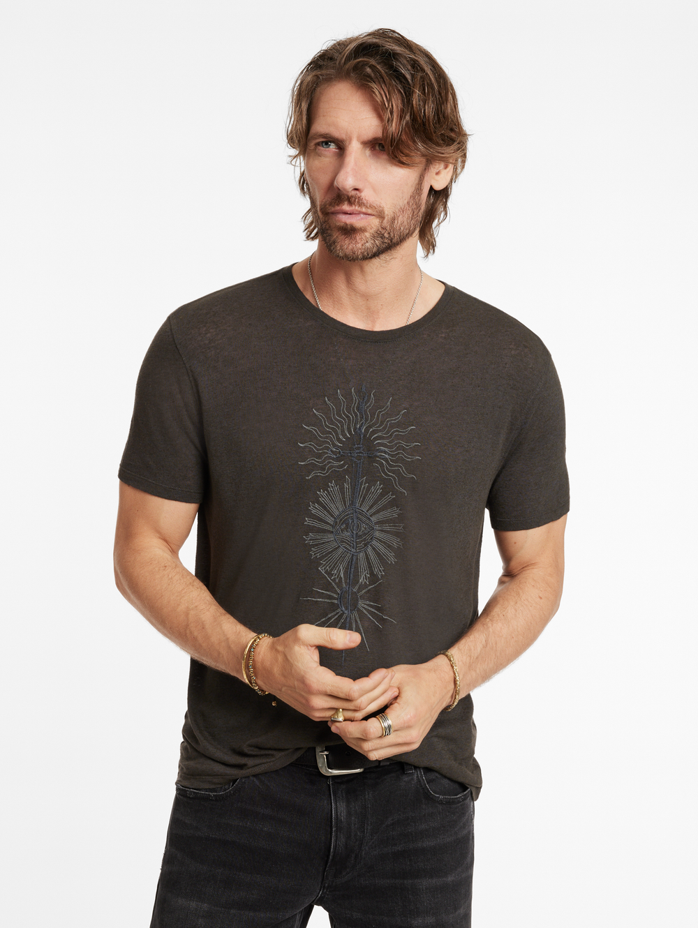 SS CREW TEE - DAGGER