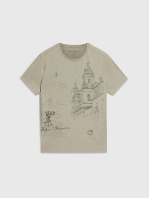 SS CREW TEE - TRAVELERS STAMPS
