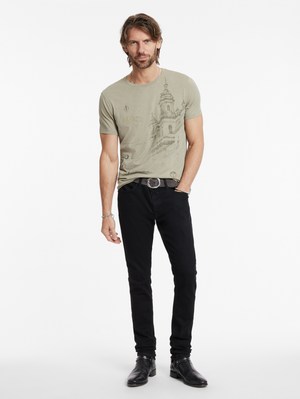 SS CREW TEE - TRAVELERS STAMPS