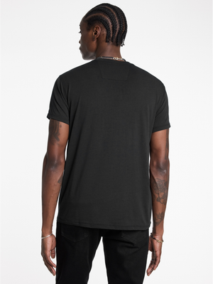 SS CREW TEE - PEACE EMBROIDERY