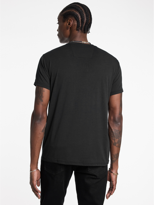 SS CREW TEE - PEACE EMBROIDERY