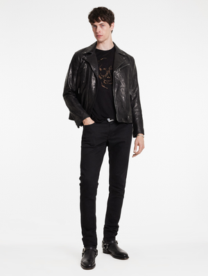 SS CREW TEE - EMBELLISHED SKULL