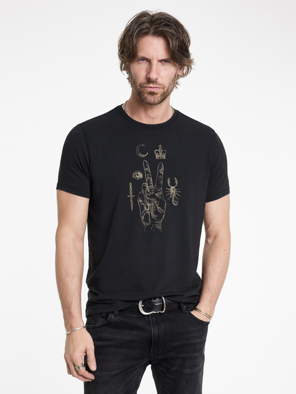 SS CREW TEE - ELEMENTS P EACE