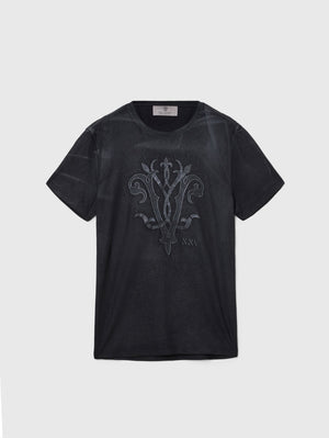SS CREW TEE - 25TH ANNIVERSARY LOGO