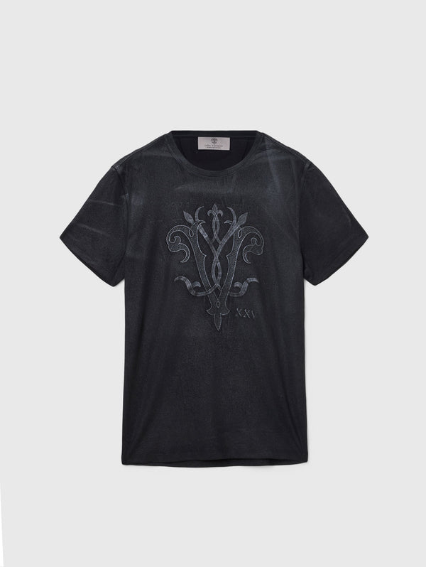 SS CREW TEE - 25TH ANNIVERSARY LOGO