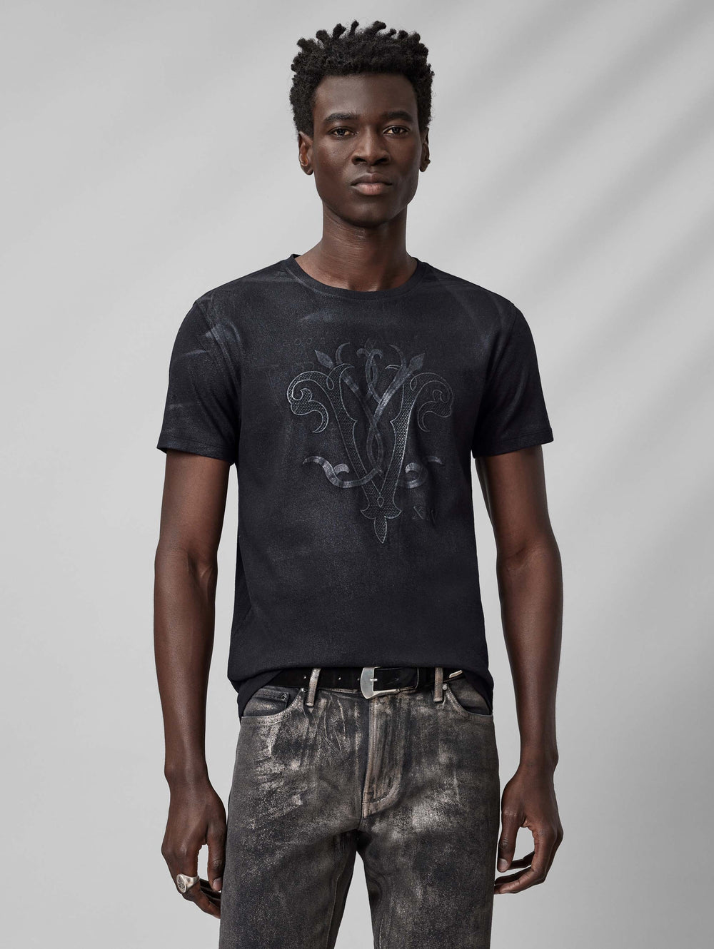 SS CREW TEE - 25TH ANNIVERSARY LOGO