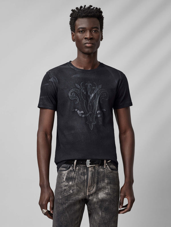 SS CREW TEE - 25TH ANNIVERSARY LOGO