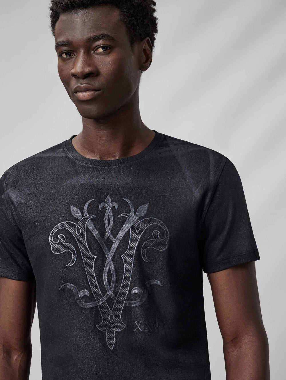 SS CREW TEE - 25TH ANNIVERSARY LOGO