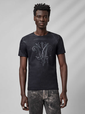 SS CREW TEE - 25TH ANNIVERSARY LOGO
