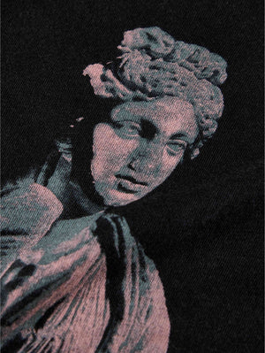 SS RAW EDGE TEE - SCULPTURE