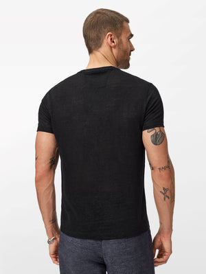 SS CREW TEE - ROSE VINE EMBROIDERY