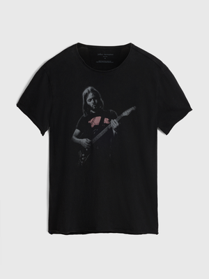 SS RAW EDGE TEE VINTAGE WASH - DAVID GILMOUR PLAYING TEE