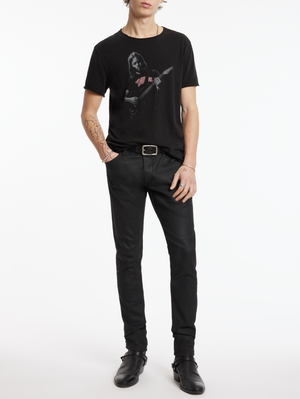 SS RAW EDGE TEE VINTAGE WASH - DAVID GILMOUR PLAYING TEE