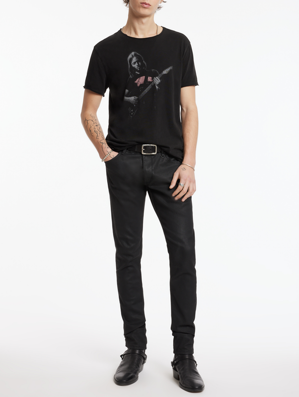 SS RAW EDGE TEE VINTAGE WASH - DAVID GILMOUR PLAYING TEE