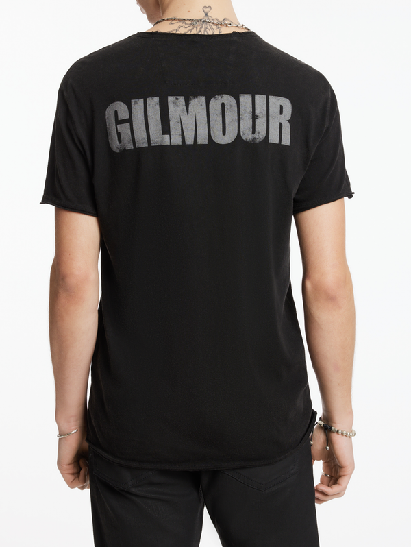 SS RAW EDGE TEE VINTAGE WASH - DAVID GILMOUR PLAYING TEE