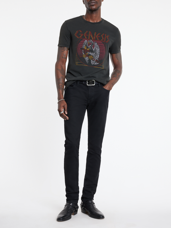 SS RAW EDGE TEE VINTAGE WASH -GENESIS EAGLE