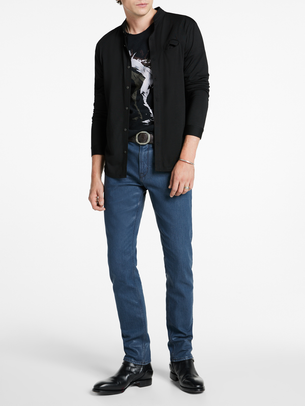 SS RAW EDGE TEE - THE MAN WHO