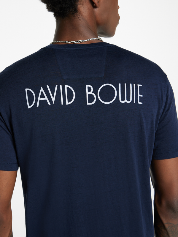 SS CREW TEE - BOWIE BLUE