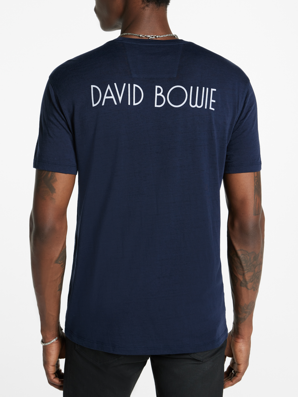 SS CREW TEE - BOWIE BLUE