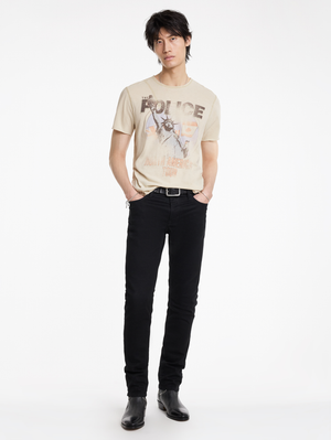 SS RAW EDGE SHOULDER DETAIL TEE - THE POLICE TOUR