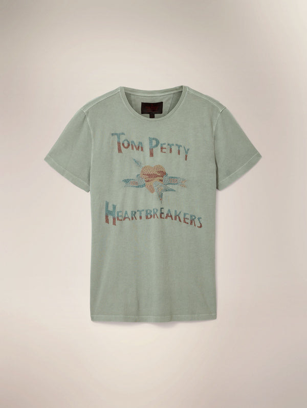 TOM PETTY AND THE HEARTBREAKERS EMBROIDERED TEE