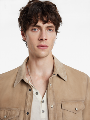 LIONELL SHIRT JACKET, SNAP CLOSURE