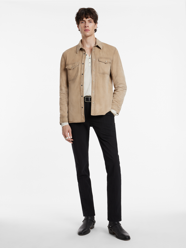 LIONELL SHIRT JACKET, SNAP CLOSURE