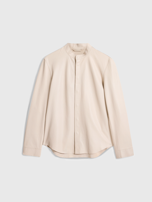 BERNARD BAND COLLAR SHIRT JACKET