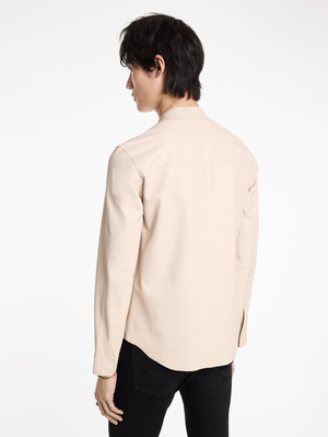 BERNARD BAND COLLAR SHIRT JACKET