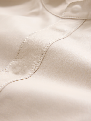 BERNARD BAND COLLAR SHIRT JACKET