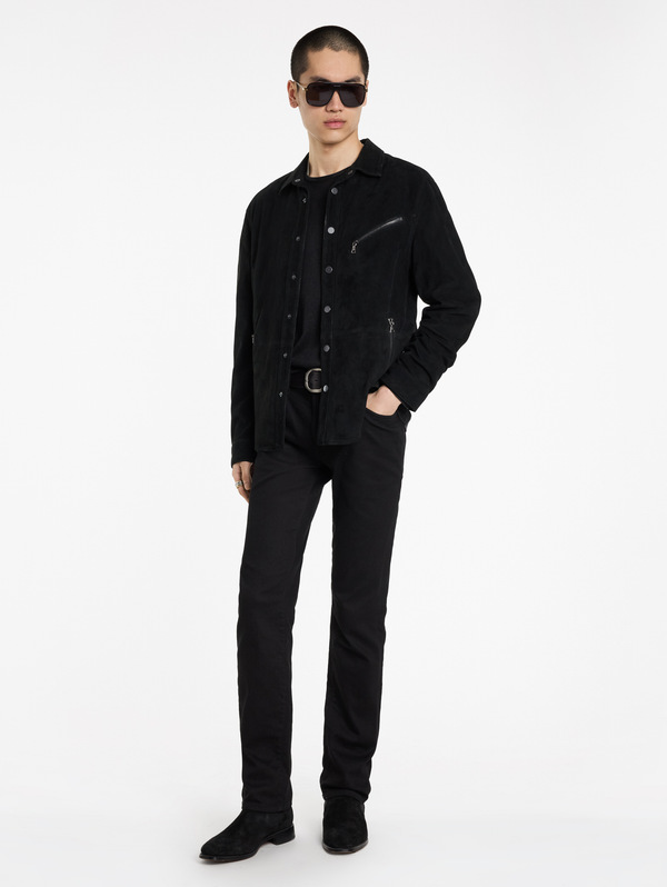 KADD SUEDE SHIRT JACKET