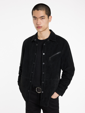 KADD SUEDE SHIRT JACKET