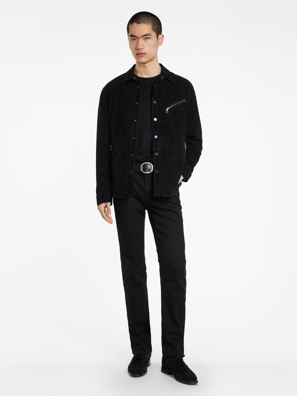 KADD SUEDE SHIRT JACKET